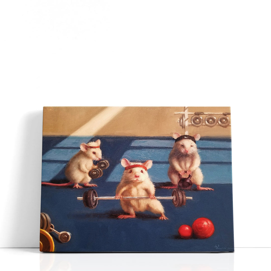 Gym Rats - Canvas Print Wall Art
