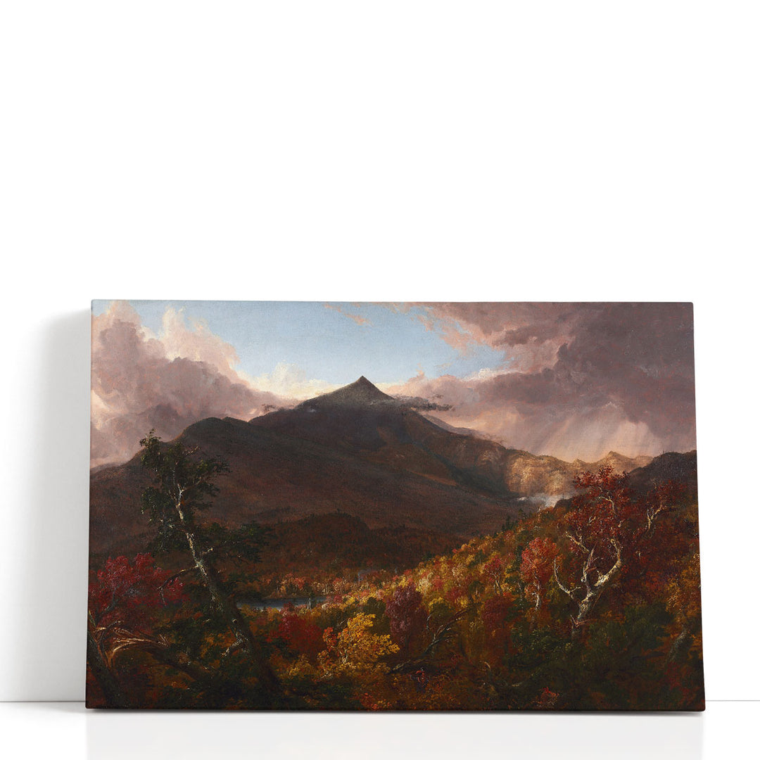 Brown Mountain Wall Decor dusk-tinted peaks