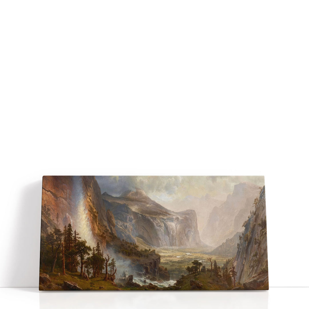 Scenic Mountain Wall Decor – misty ridge panorama