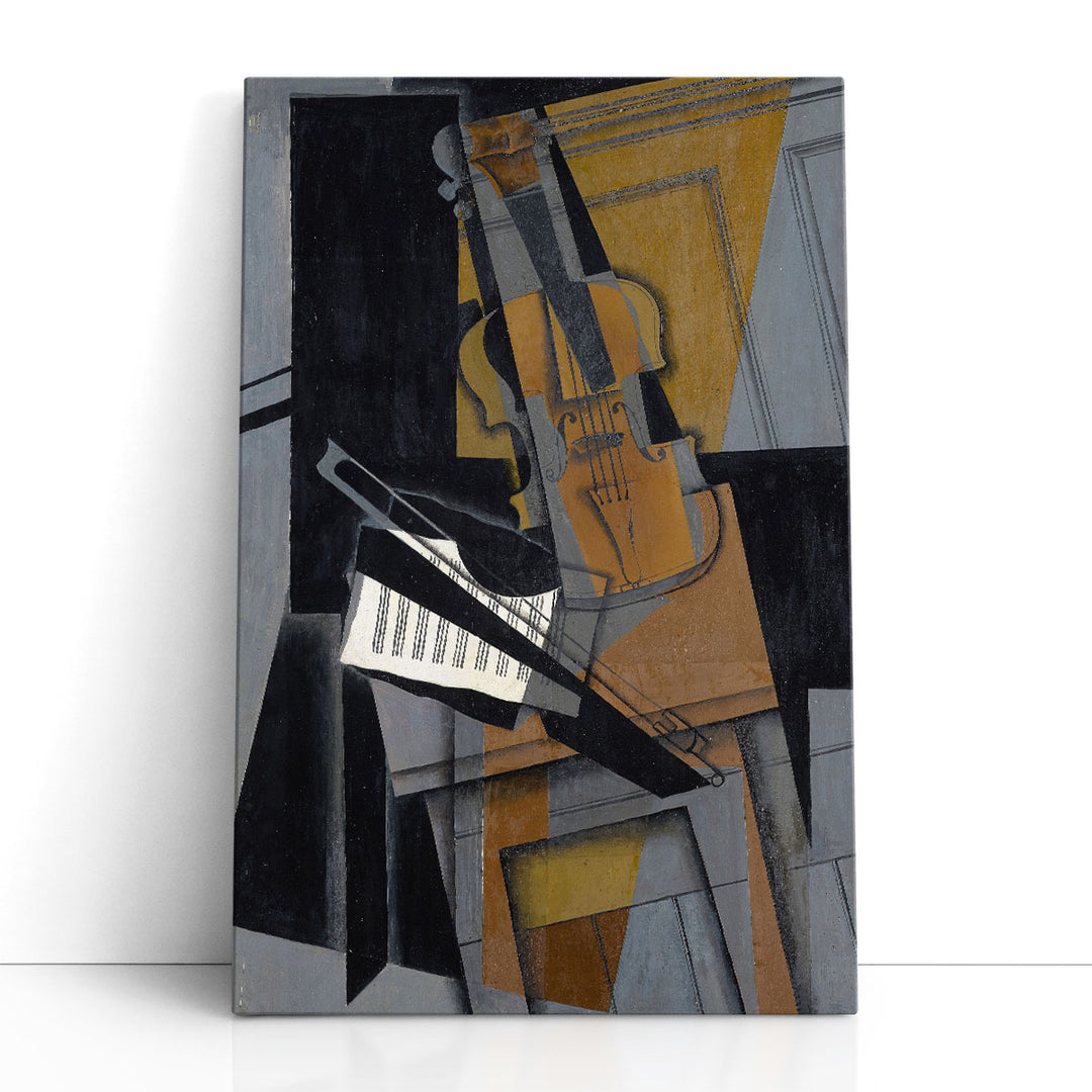 Violin Canvas Wall Art instrumental silhouette
