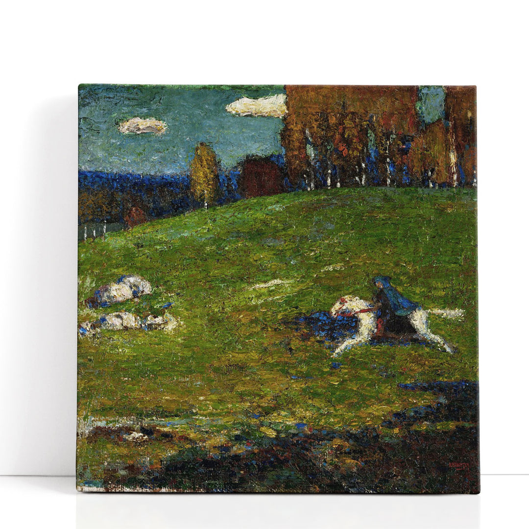 The Blue Rider - Canvas Print Wall Art
