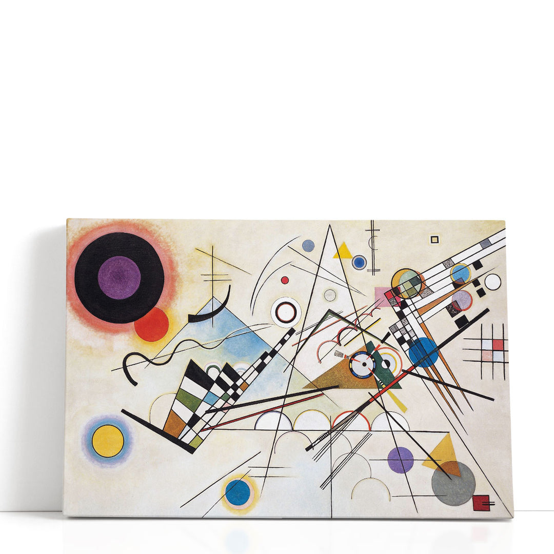 Composition VIII, 1923 - Canvas Print Wall Art