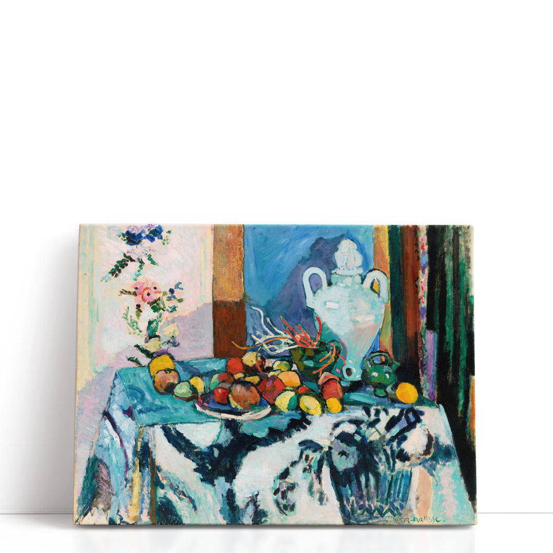 Blue Still Life, Nature Morte Bleue, 1907 - Canvas Print Wall Art