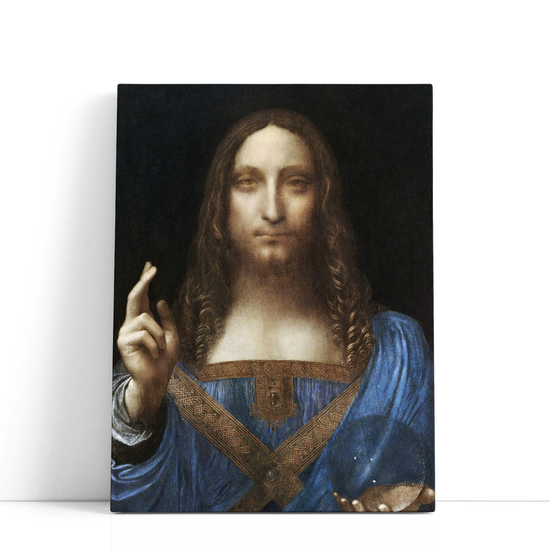 Salvator Mundi, 1500 - Canvas Print Wall Art
