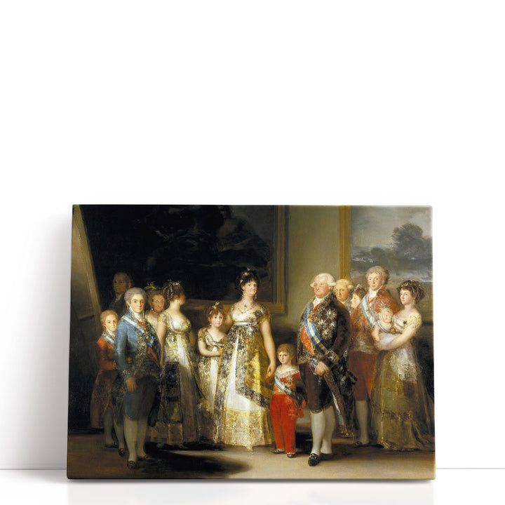 Charles IV of Spain and His Family - Canvas Print Wall Art