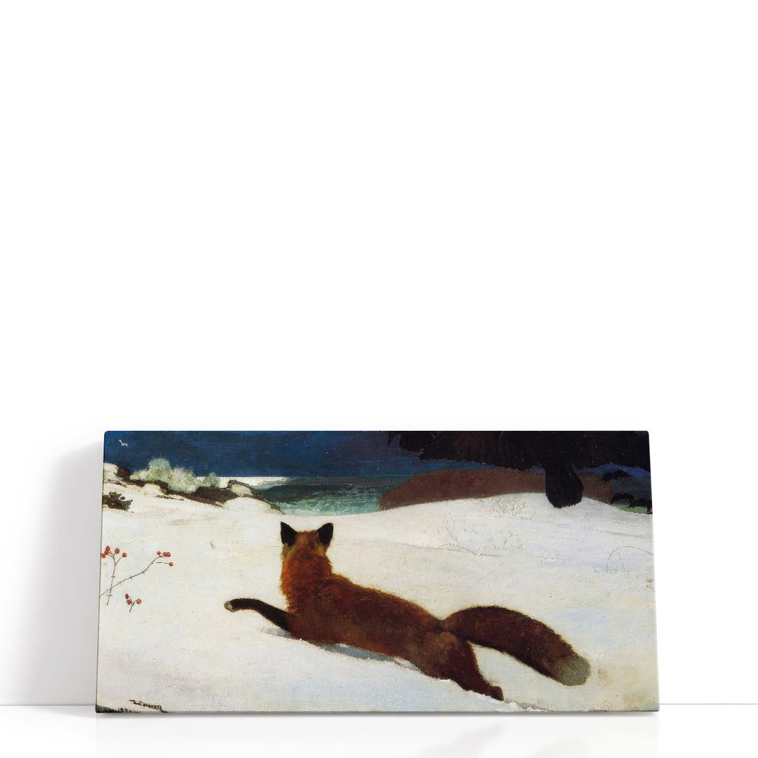 The Fox Hunt - Canvas Print Wall Art