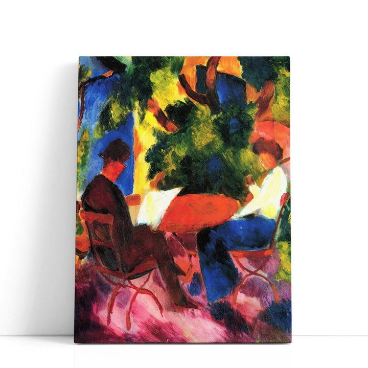 At the Garden Table, 1914 - Canvas Print Wall Art