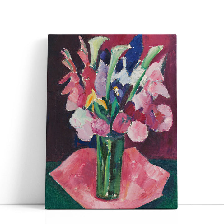 Flowers in a Vase - Canvas Print Wall Art