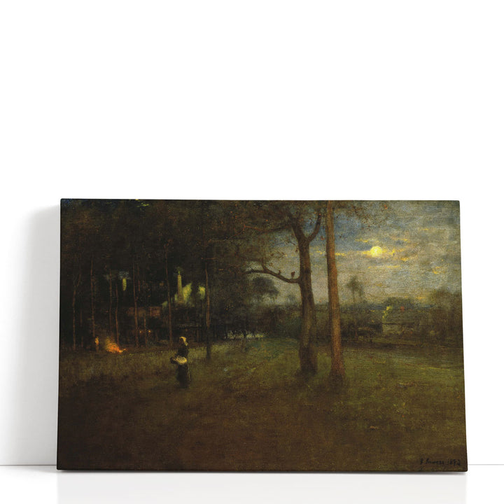 Moonlight, Tarpon Springs - Canvas Print Wall Art