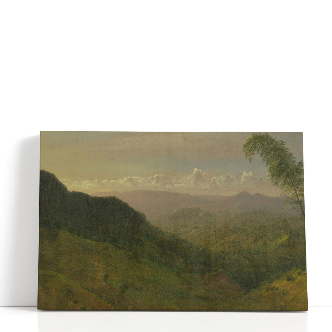 Hilly Landscape - Canvas Print Wall Art
