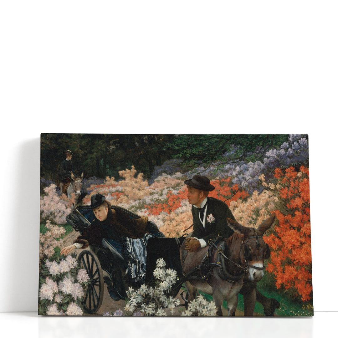 The Morning Ride - Canvas Print Wall Art