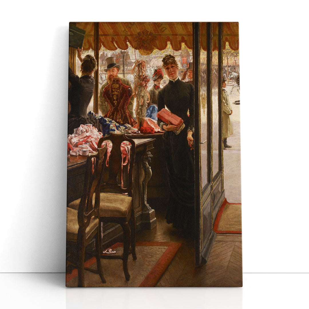 The Shop Girl - Canvas Print Wall Art