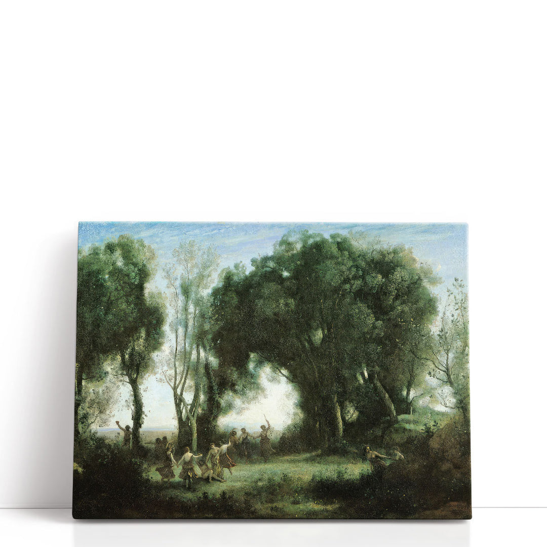 A Morning, The Dance of the Nymphs - Canvas Print Wall Art