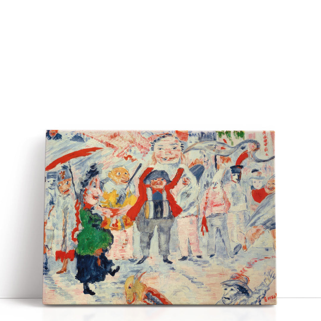 Karneval in Flandern- Canvas Print Wall Art