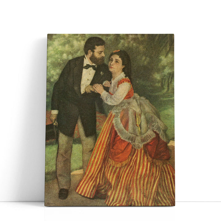The Betrothed - The Sisley Household - Canvas Print Wall Art
