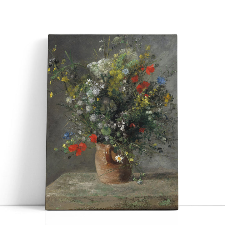 Flowers in a Vase, 1866 - Canvas Print Wall Art