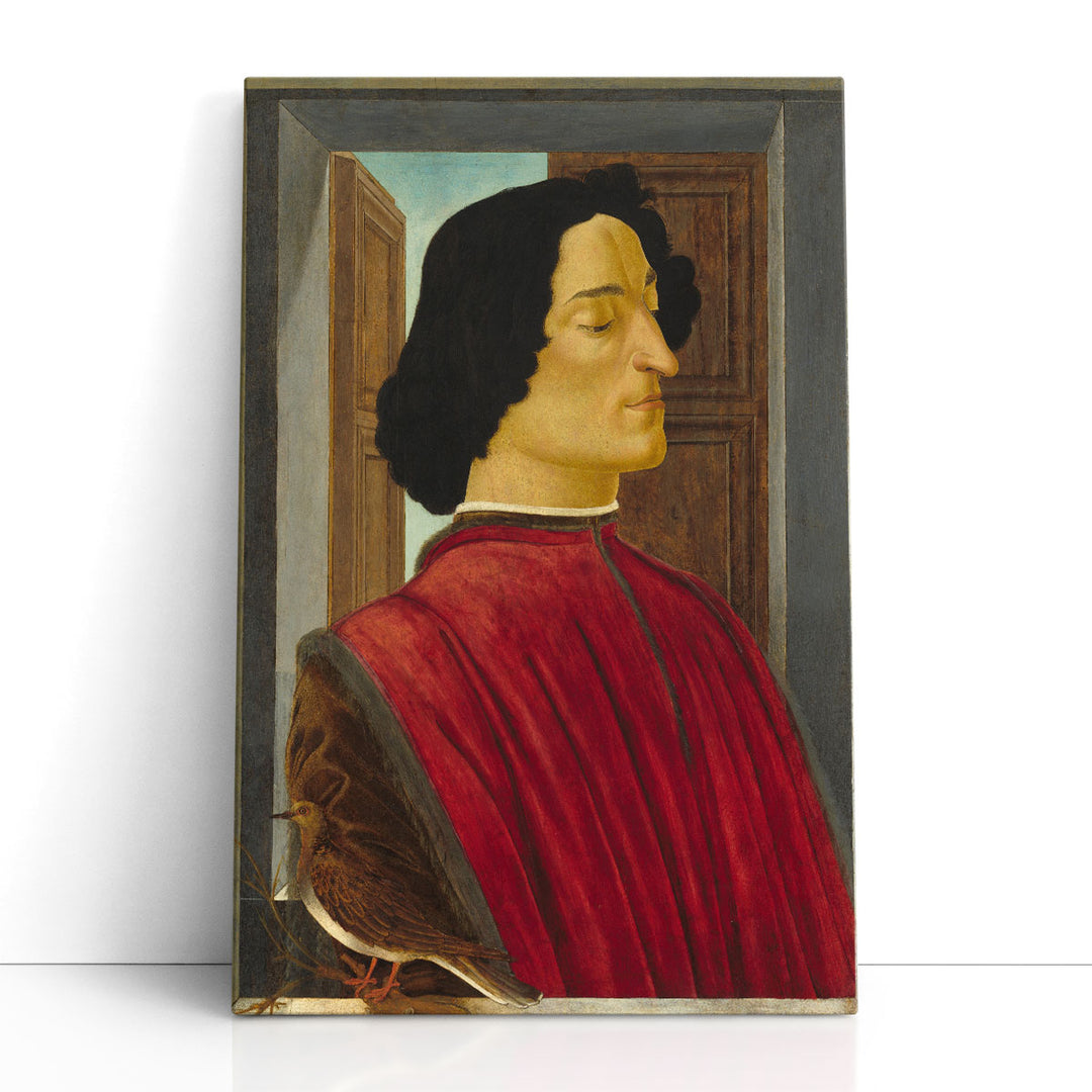 Portrait of Giuliano de' Medici - Canvas Print Wall Art