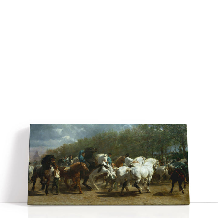 The Horse Fair - Canvas Print Wall Art