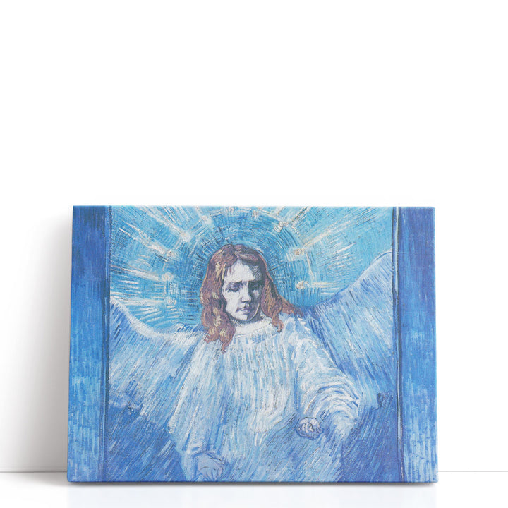 Half-figure of an Angel - Canvas Print Wall Art