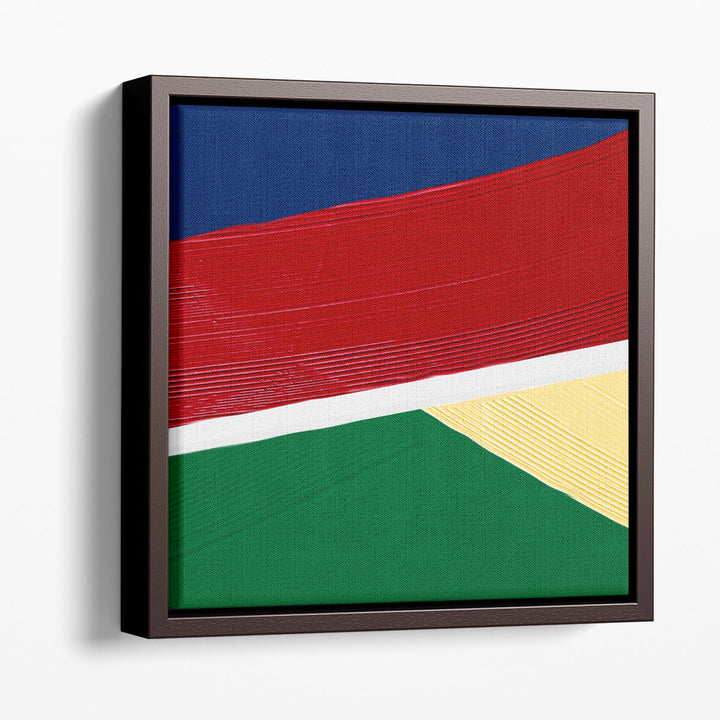 Stacked Color Square 2 - Canvas Print Wall Art