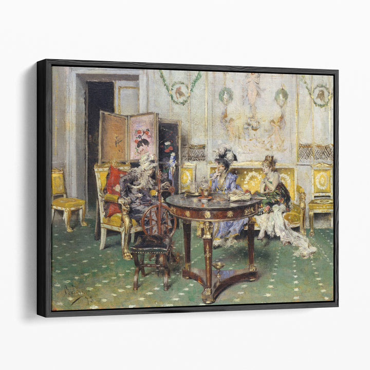 Gossip, 1873 - Canvas Print Wall Art