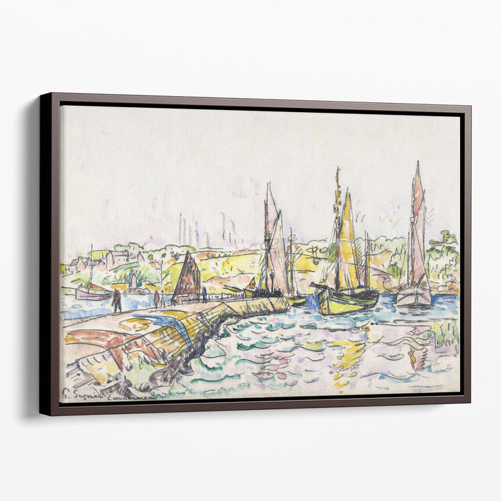 Concarneau, 1925 - Canvas Print Wall Art