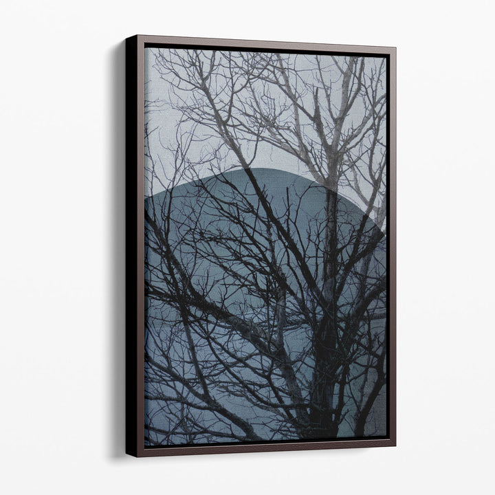 Blue Tree 2 - Canvas Print Wall Art