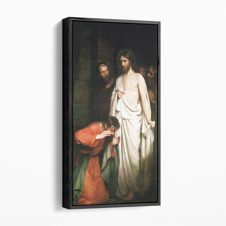 The Doubting Thomas - Canvas Print Wall Art