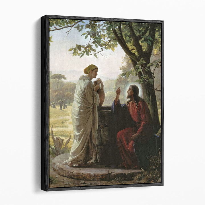 Woman at the Well - Canvas Print Wall Art