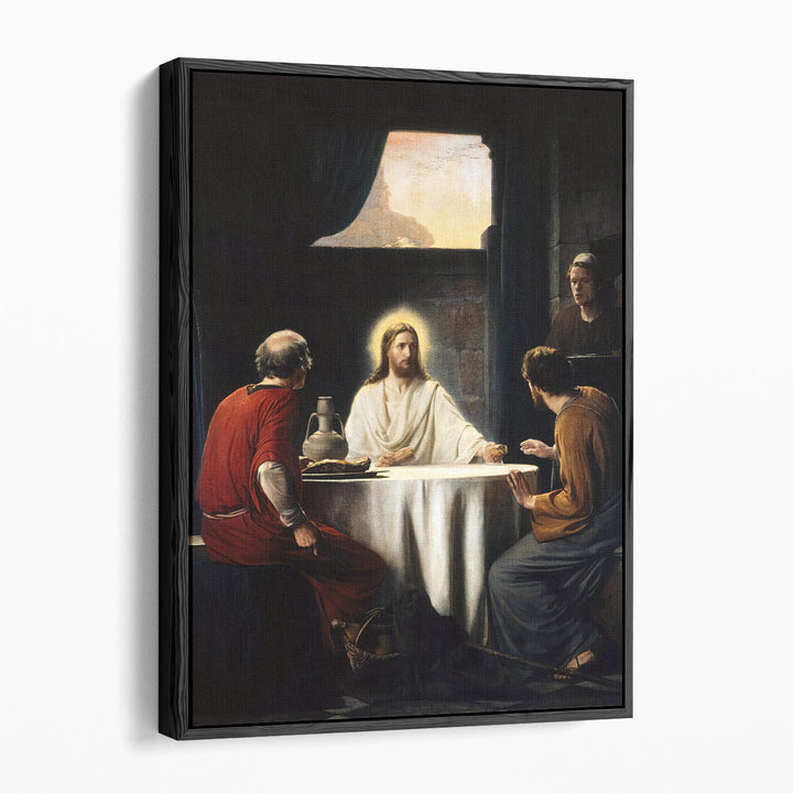 Supper at Emaus - Canvas Print Wall Art