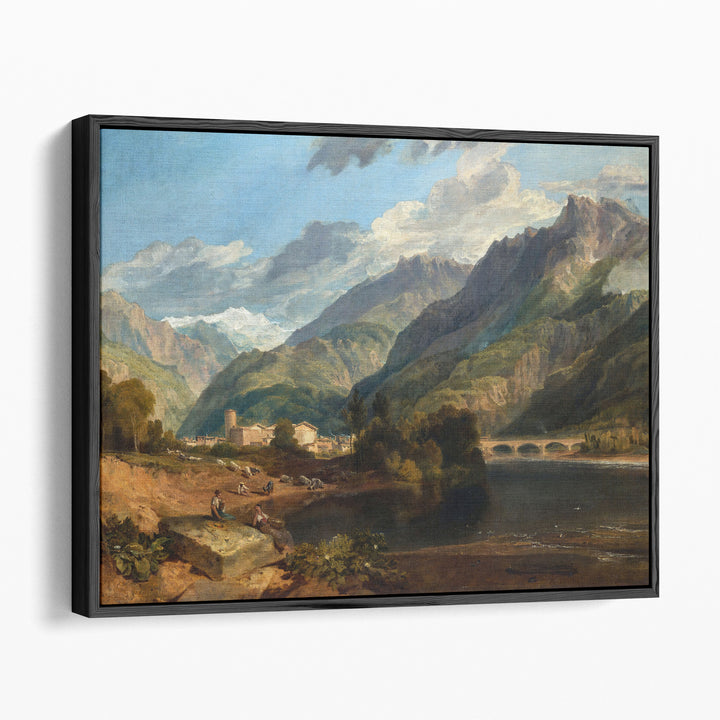 Bonneville, Savoy, 1803 - Canvas Print Wall Art