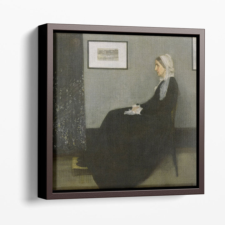 Arrangement in Grey and Black No. 1 - Canvas Print Wall Art