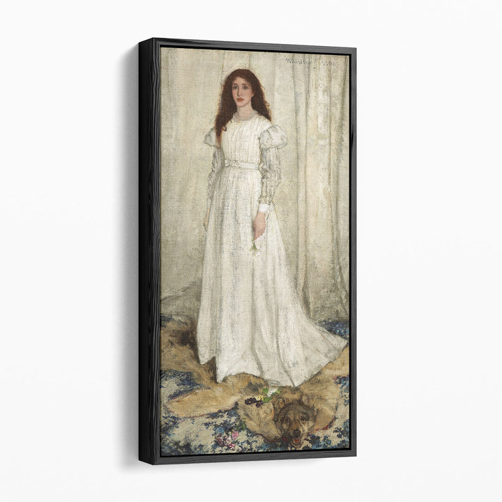 Symphony in White, No. 1, The White Girl - Canvas Print Wall Art
