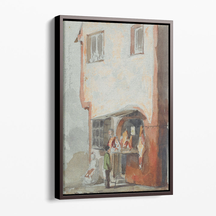 The Butcher’s Shop - Canvas Print Wall Art