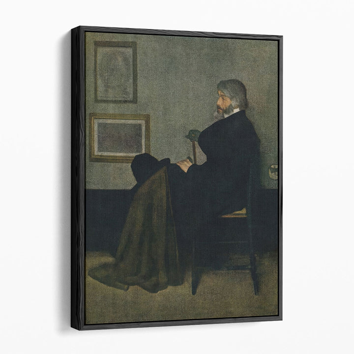 Portrait of Thomas Carlyle - Canvas Print Wall Art