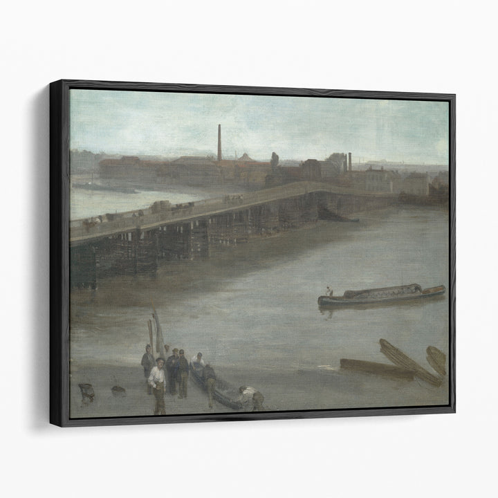 Old Battersea Bridge - Canvas Print Wall Art