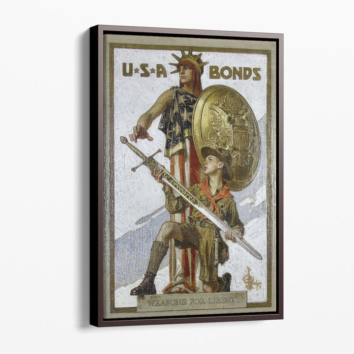 Weapons for Liberty - Canvas Print Wall Art
