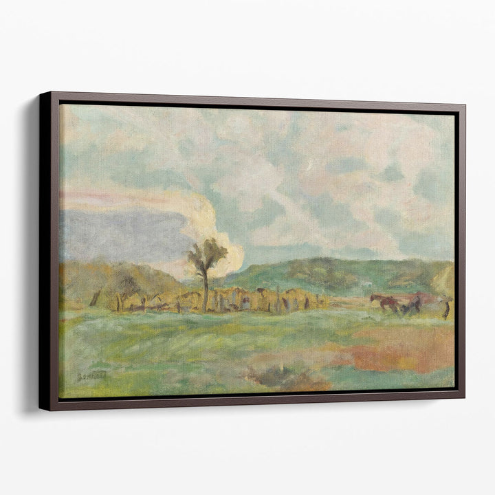 Campagne, Le Labour, 1909 - Canvas Print Wall Art
