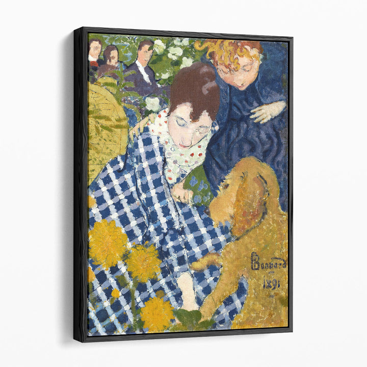 Women with a Dog, 1891 - Canvas Print Wall Art