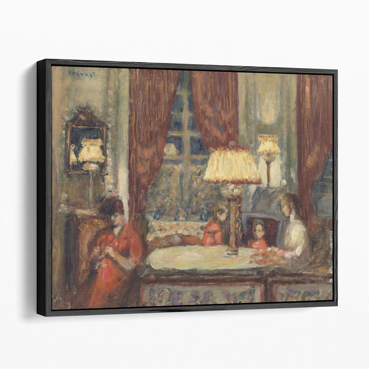 Evening Under the Lamps, 1903 - Canvas Print Wall Art