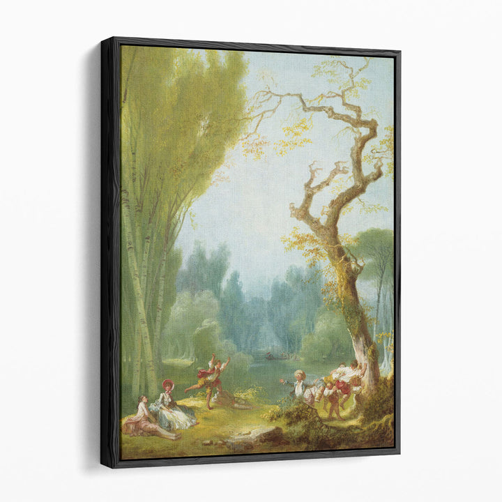 A Game of Horse and Rider - Canvas Print Wall Art