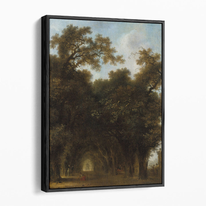 A Shaded Avenue - Canvas Print Wall Art