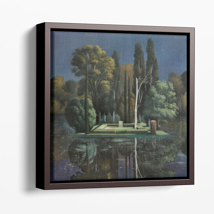 Arnold Bocklin Tombstone - Canvas Print Wall Art