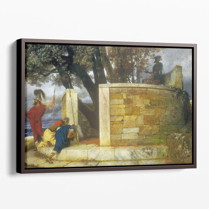The Sanctuary of Hercules, 1884 - Canvas Print Wall Art