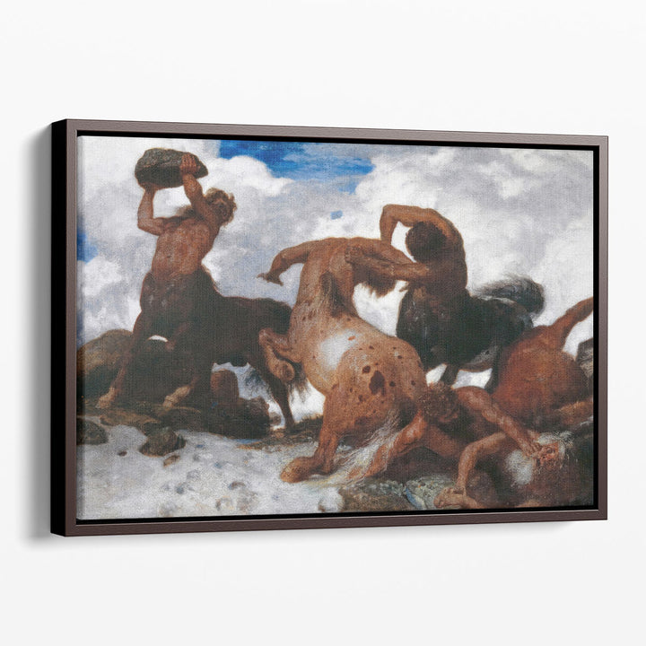 Battle of the Centaurs - Canvas Print Wall Art