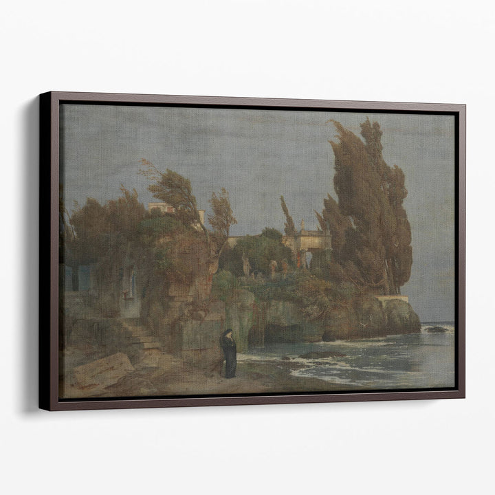 Villa by the Sea - Canvas Print Wall Art