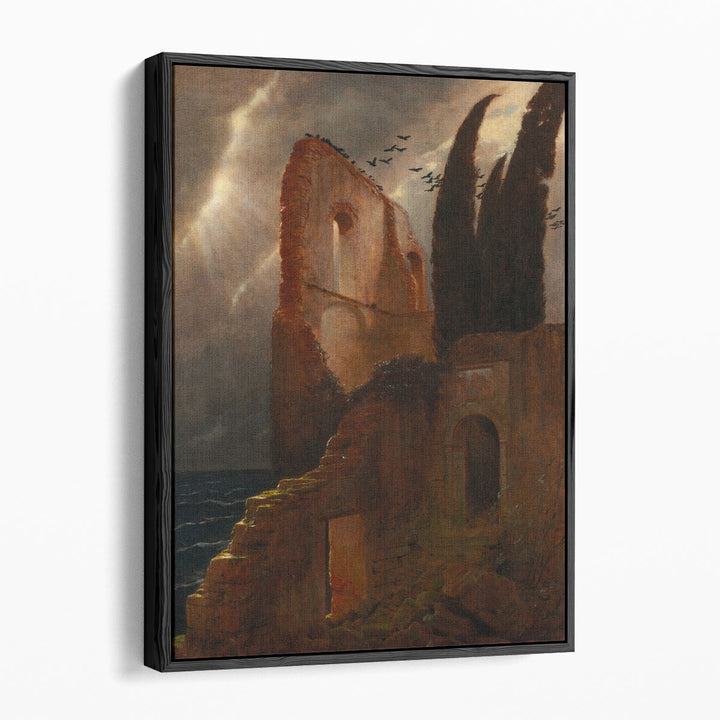 Ruin by the Sea, 1881 - Canvas Print Wall Art