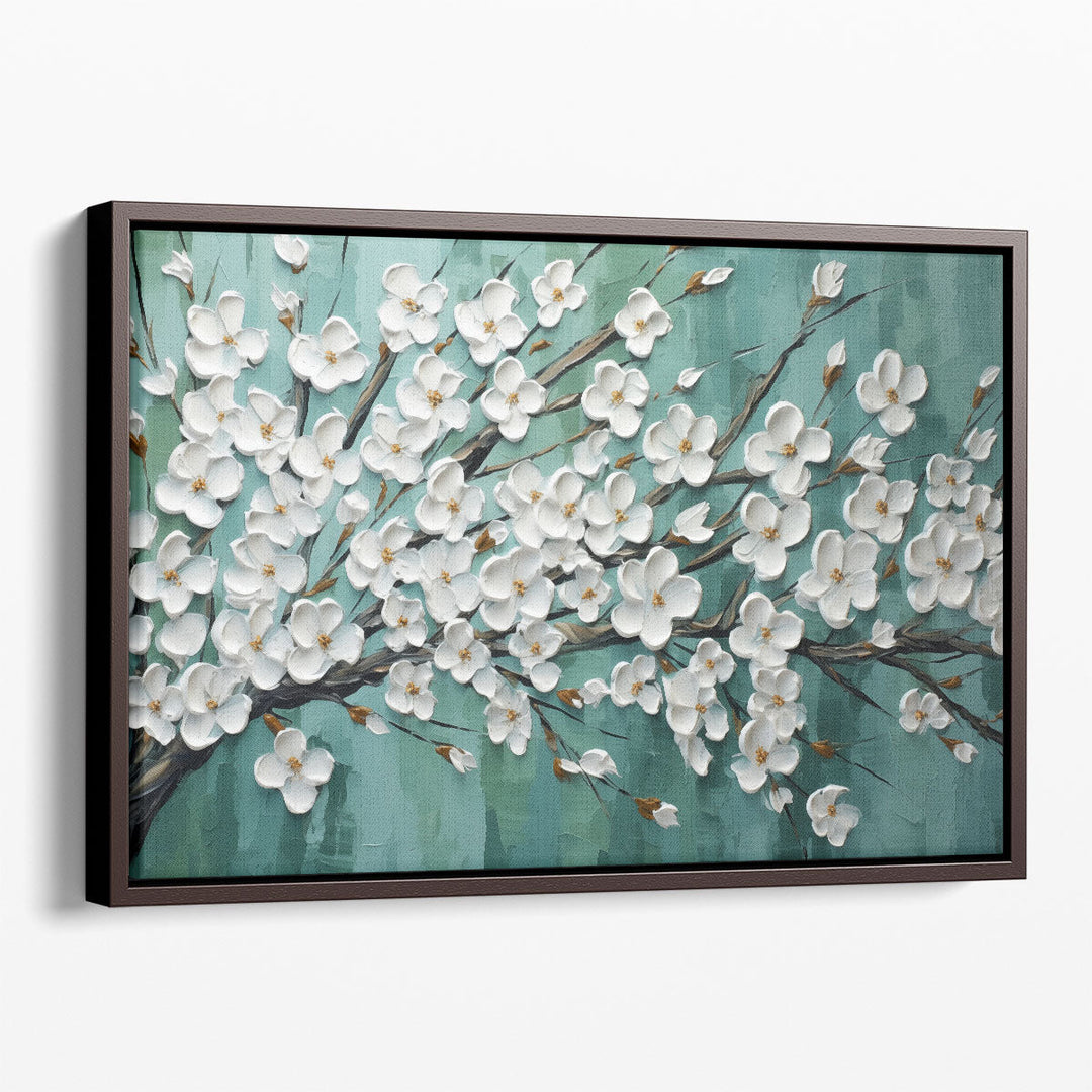 Cherry Blossom Whispers - Canvas Print Wall Art