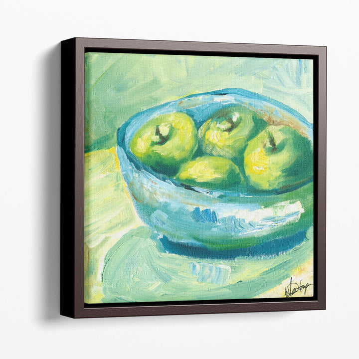 impressionist prints – fresh kitchen vibe