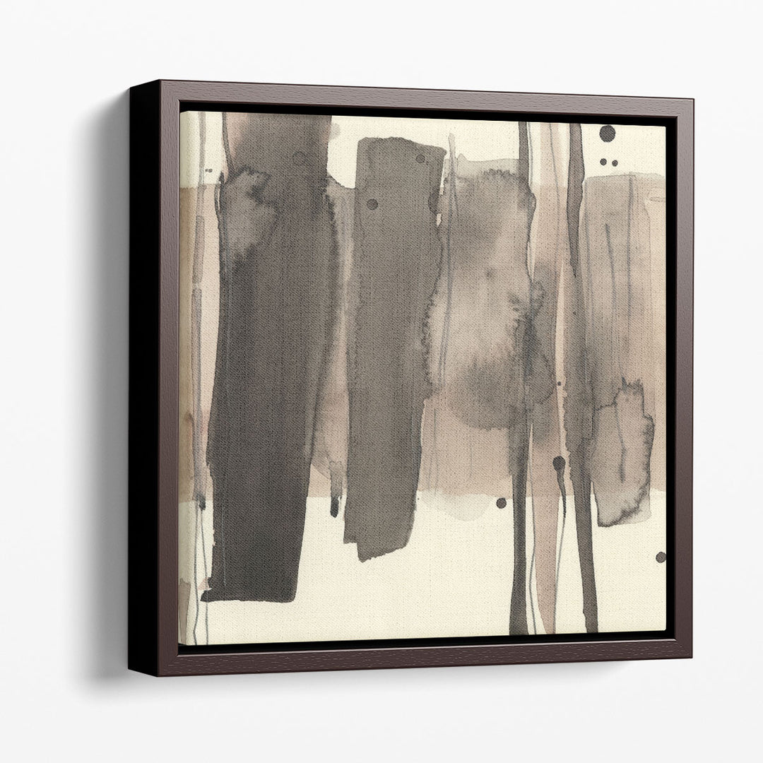 Wood Piling II - Canvas Print Wall Art